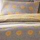 image 3 of Portfolio Home Joel Geometric Soft Easy Care Bed Linen Bedding Duvet Cover Quilt Set With Pillow Case Yellow | Double