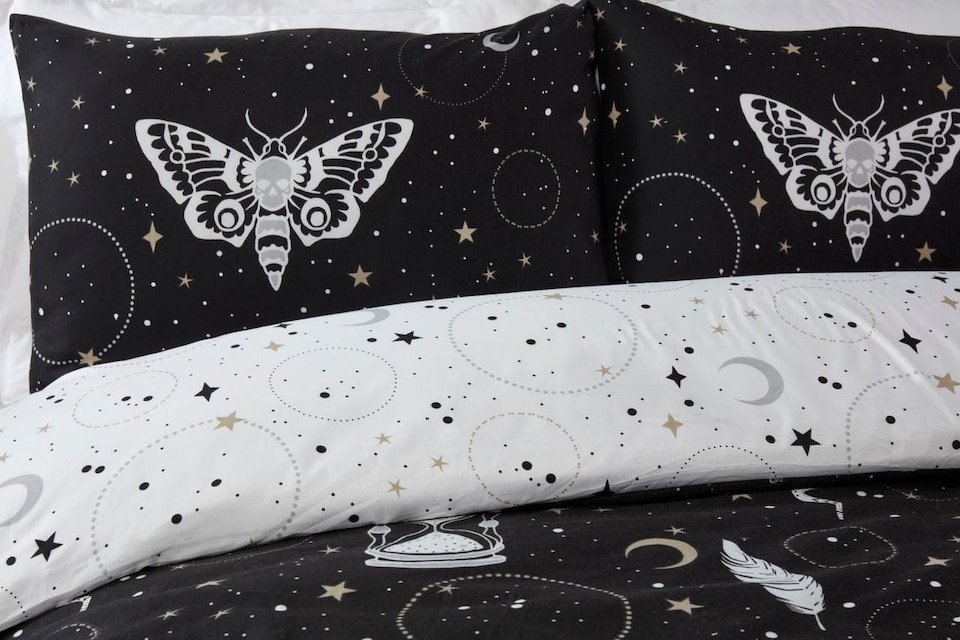 image 1 of Gothic Magic Duvet Cover Set - Double