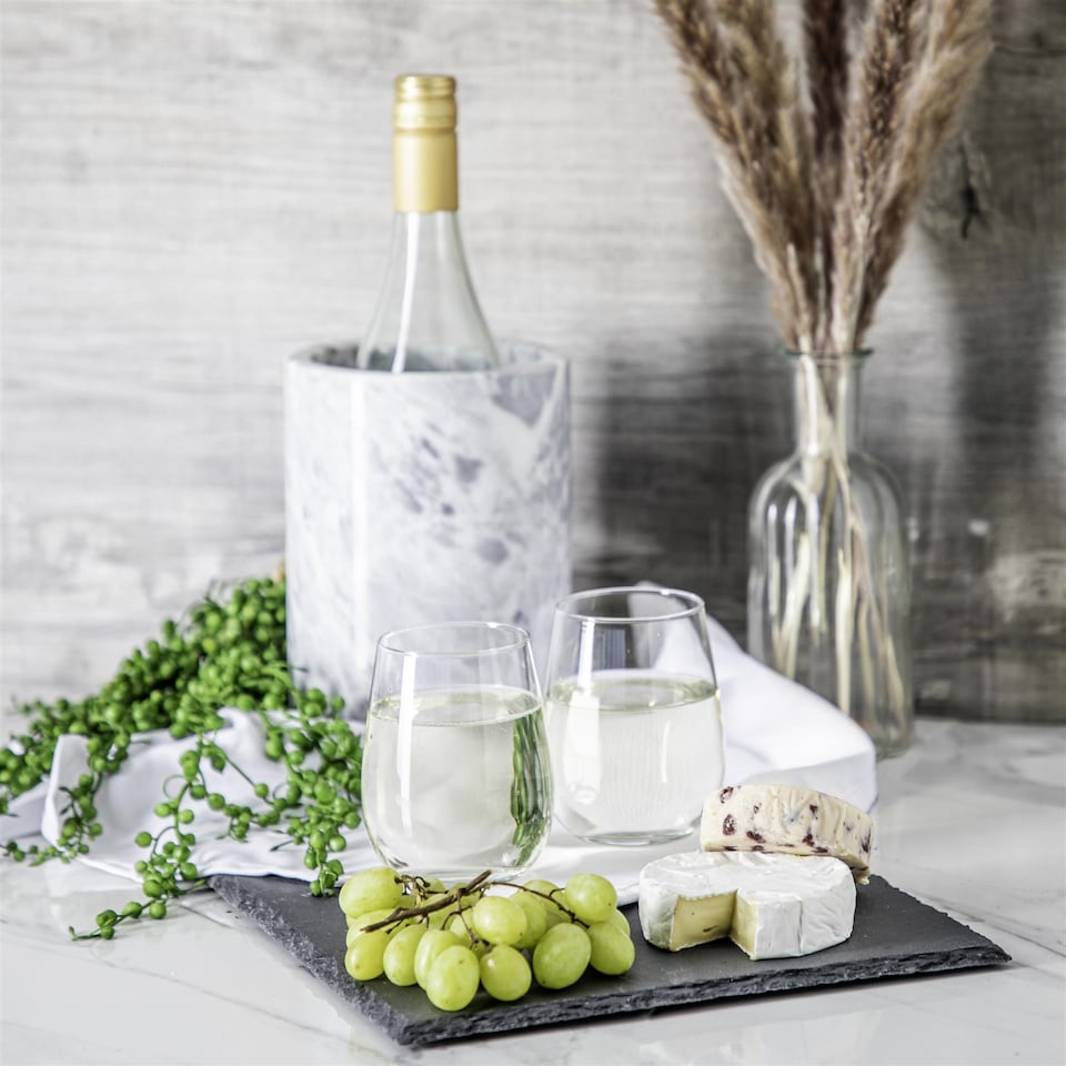 image 1 of LAV 12pc Gaia Stemless Wine Glasses Set - Clear | Clear | Clear | 12