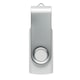 image 2 of MidOcean Techmate Rabs Recycled ABS Plastic USB Flash Drive - White - One Size