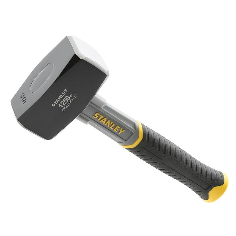 Stanley Hand Tools Fibreglass Club Hammer - Multi Colour - 1.25kg (2.3/4lb)