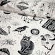 image 4 of Catherine Lansfield Enchanted Witchcraft Reversible Duvet Cover Set Black / Natural Black | Black / Natural | Double
