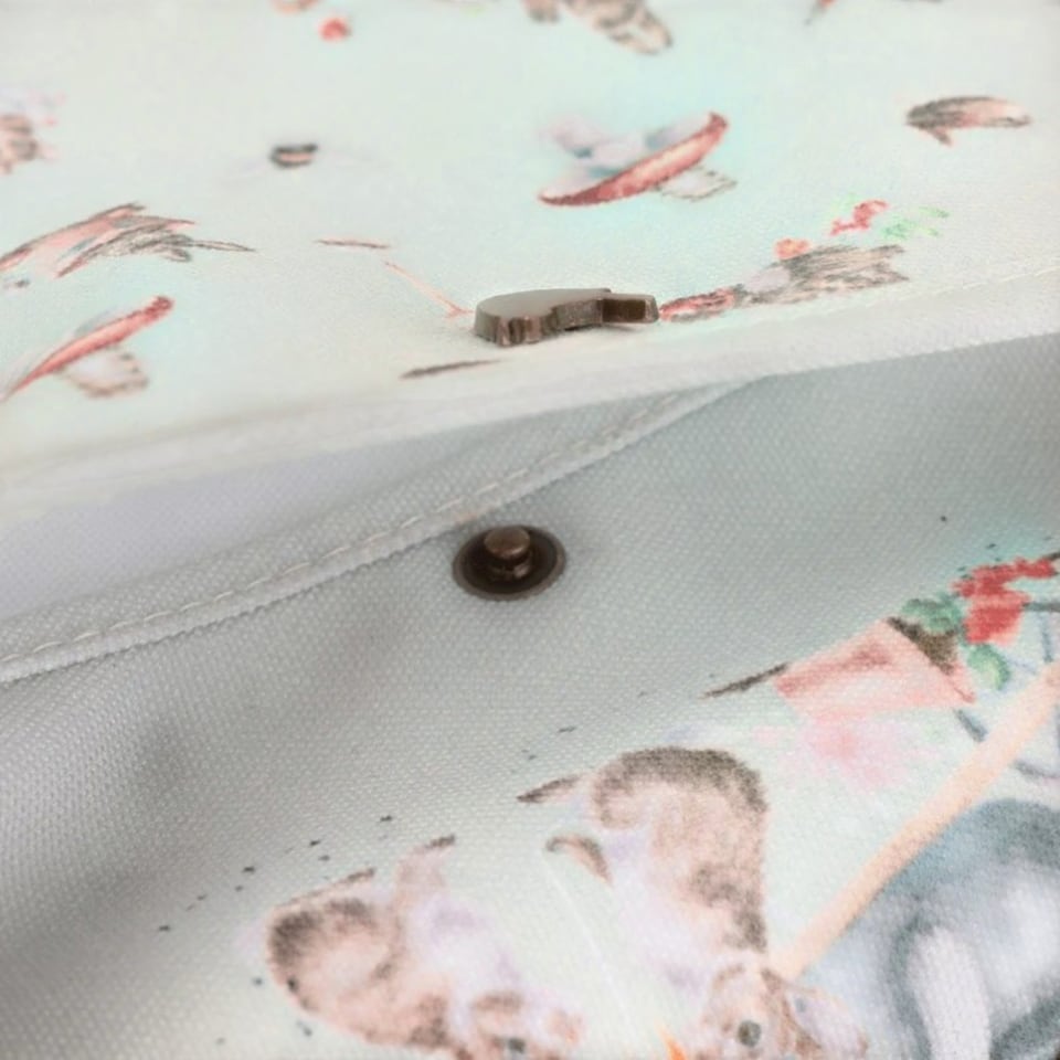 image 1 of 'Garden Friends' Animal Peg Bag