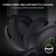 image 3 of Razer Kraken Kitty V2 Pro Wired RGB Headset with Interchangeable Ears Black