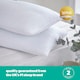 image 4 of Silentnight Just Like Down Bed Pillows, Hypoallergenic, Made in the UK, 2 Pack