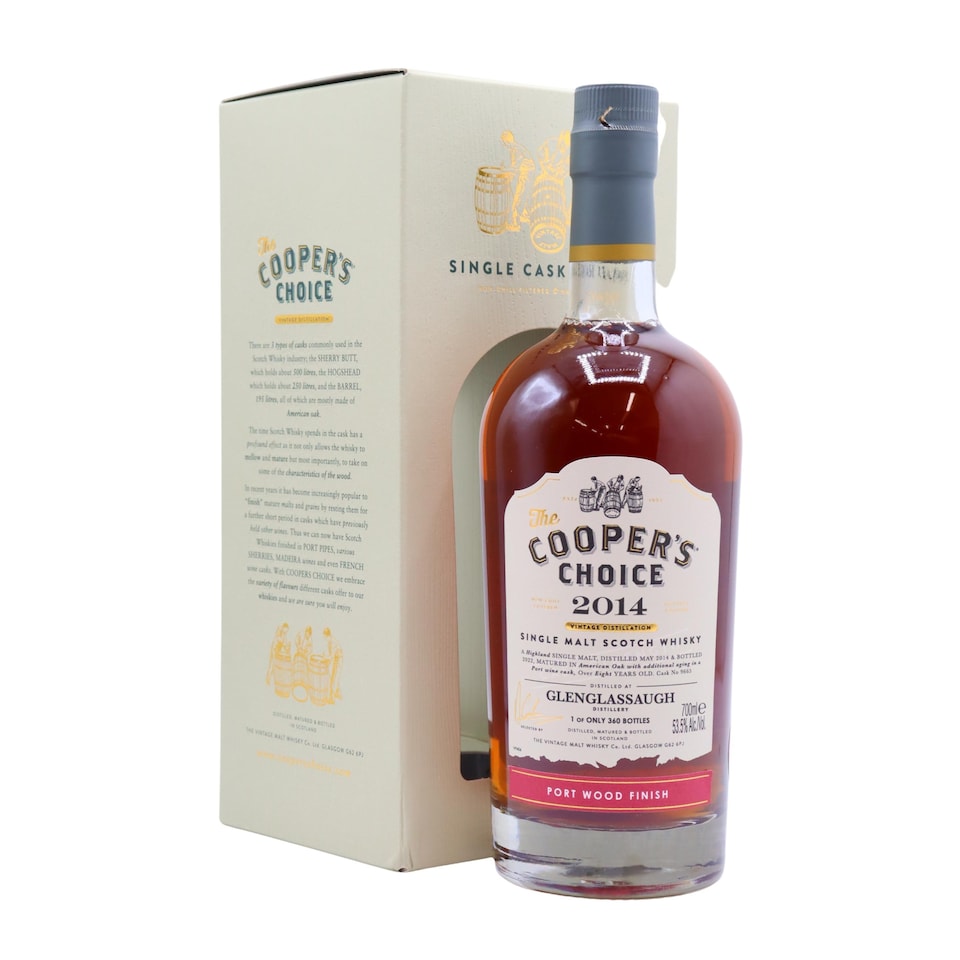 Glenglassaugh - Cooper's Choice - Single Port Cask No. 9665 2014 8 year old Whisky