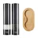 image 1 of Cooks Professional Electric Salt & Pepper Mill Set with Bamboo Base | Adjustable Grind Settings | Simple One-Button Operation | Graphite / Bamboo