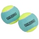 image 1 of 2PK Large Squeaky Tennis Balls Puppy Dog Chuck Fetch Play Time- 8cm