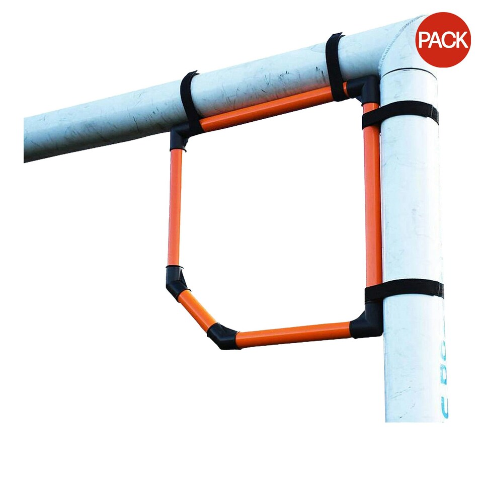 image 1 of Precision Top Bins Football Corner Targets (Pack of 2) - Orange/Black - One Size