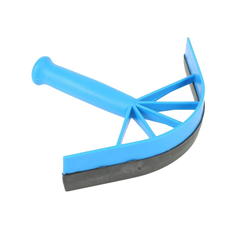 Shires Plastic Horse Sweat Scraper - Blue - One Size