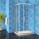 image 5 of Aica Bathrooms 1000x900x1850mm Quadrant Shower Enclosure Walk In Corner Cubicle Glass Screen Door | Chrome