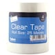 image 1 of Just Stationery 25mm Clear Tape (Roll of 4)