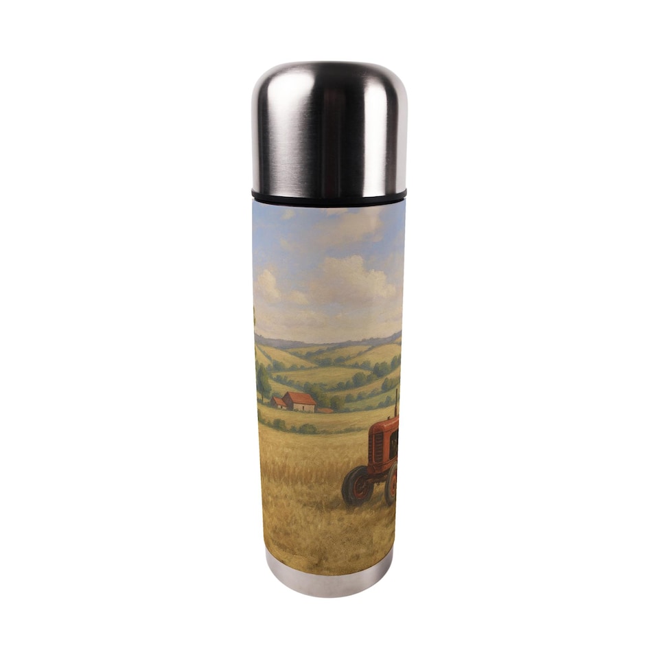 image 1 of Nuffield Tractor Large Reusable Thermal Flask