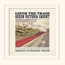 CATCH THE TRAIN - 30x40 - AG PRINTS