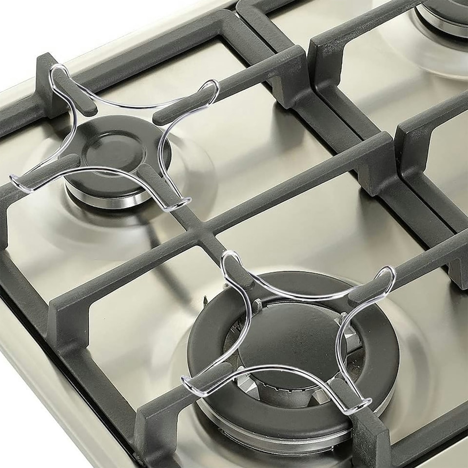 image 1 of SPARES2GO Universal Gas Hob Pan Support Moka Trivet Stand (Medium 165mm)