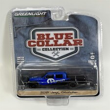 2021 Jeep Gladiator Blue Collar 1:64 Scale Greenlight 35220F