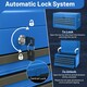 image 9 of COSTWAY Steel Tool Box Tool Chest Case with 6 Drawers Blue Blue