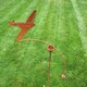 image 1 of Spitfire Wind Rocker Single Bare Metal/Ready to Rust - Steel - L66 x W54 x H148.5 cm