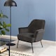 image 5 of Melissa Lounge Chair in Dark Grey