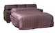 image 2 of Genoa 3 Seat Sofabed - Brown