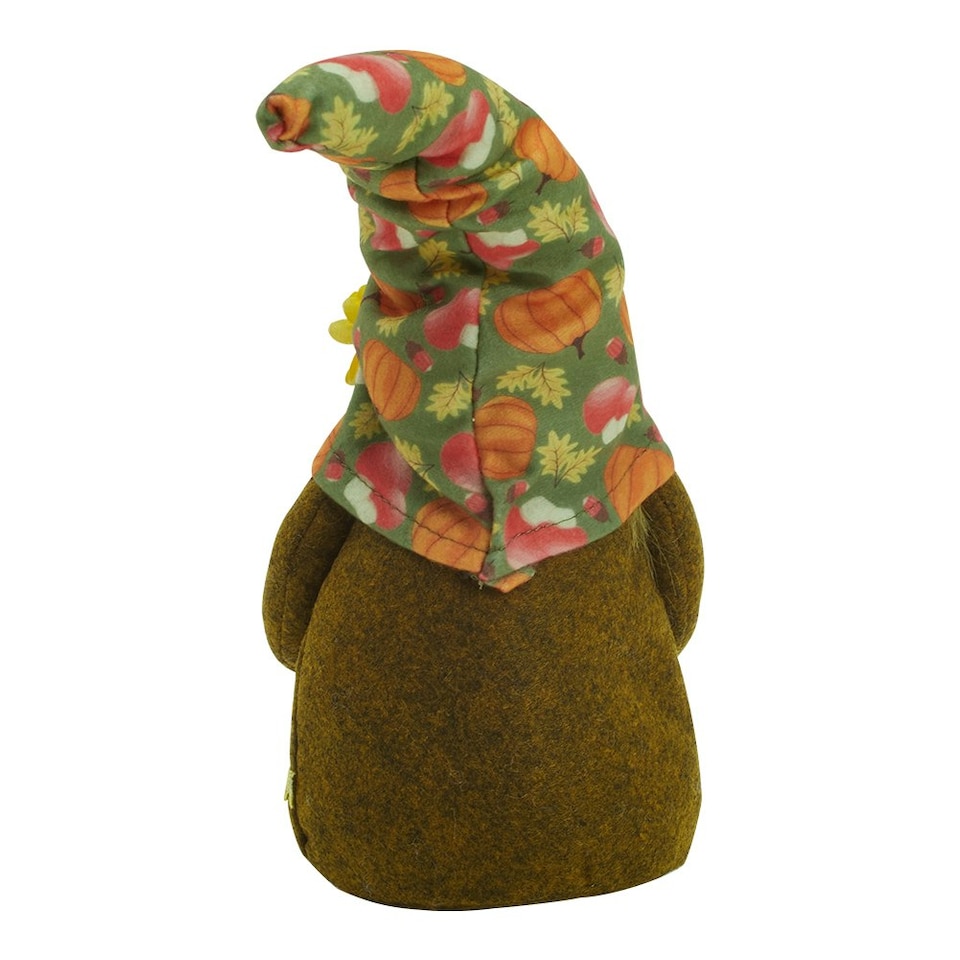 image 1 of Living and Home Halloween Autumn Harvest Gnome Decor with Pumpkin Hat