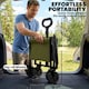 image 3 of Outsunny 60L Festival Trolley on Wheels, Collapsible Wagon Cart | Green | Army Green | 71 x 45 x 86 cm