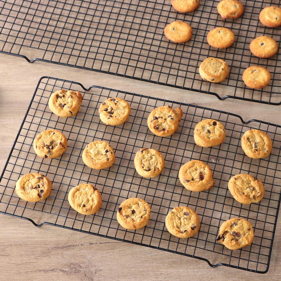 image 1 of Buckingham Pack of 2 Black Cooling Rack 41 cm - Black
