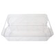 image 2 of 2 x Small (25.5cm x 18.5cm x 9cm) Plastic Modular Containers For Crafts, Beads & Food Clear