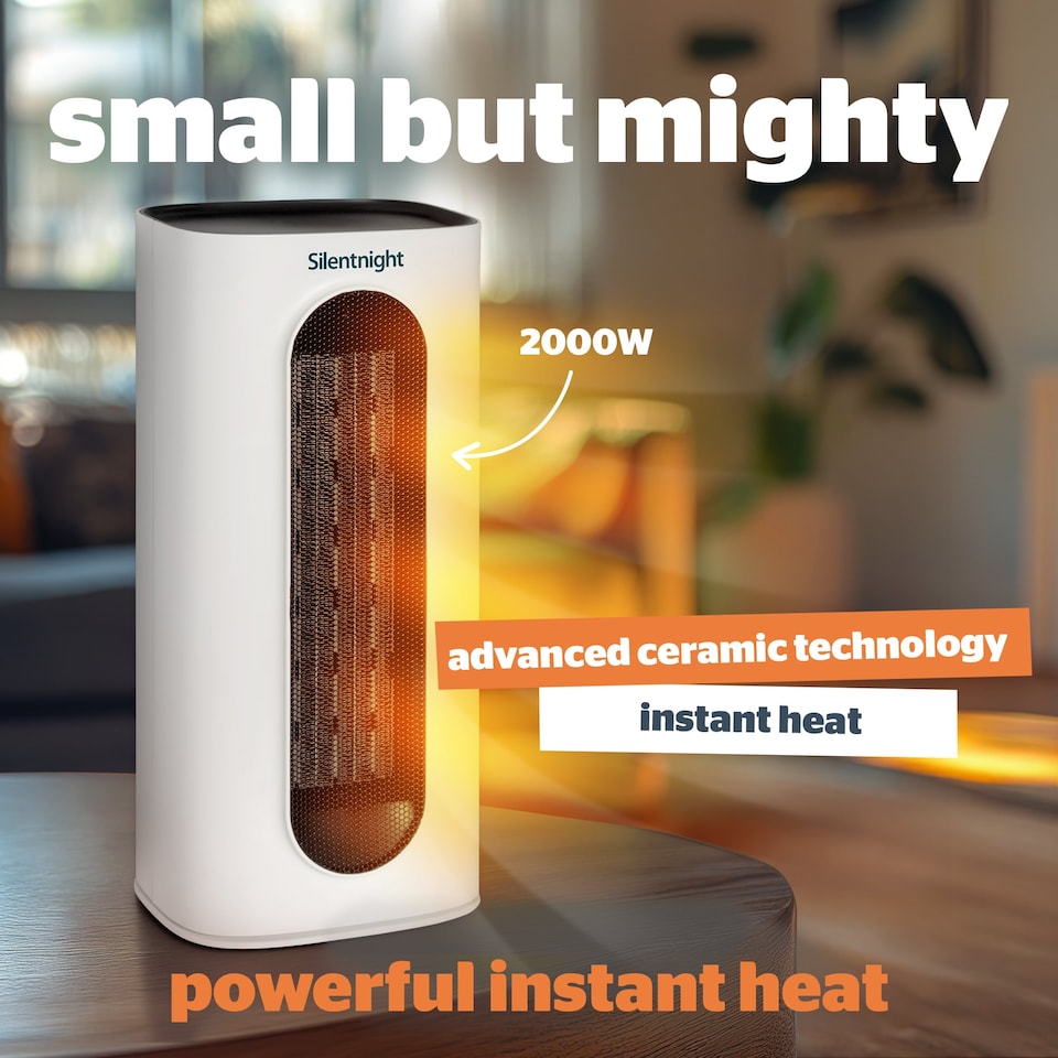 image 1 of Silentnight Comfort Control Ceramic Fan Heater