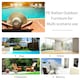 image 4 of Outsunny Garden Rattan Sun Lounger Foldable Patio Chaise Chair Brown