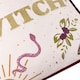 image 5 of Furn Good Witch Embroidered Velvet Cushion | White | Angel White