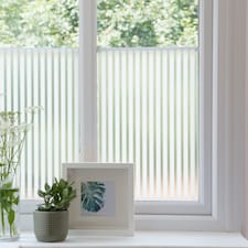d-c-fix Linia 67.5cm x 1.5m Static Cling Vinyl Window Film for Privacy and Decor