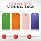 image 7 of Box of 1000 Purple Strung Tags 120mm x 60mm