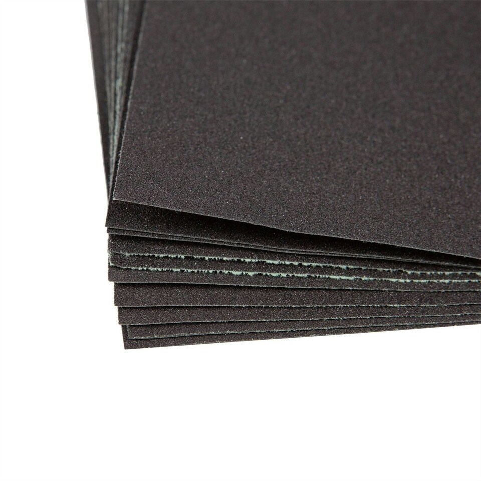 image 1 of Blackspur 10pc Wet & Dry Sandpaper Set - Assorted Grits