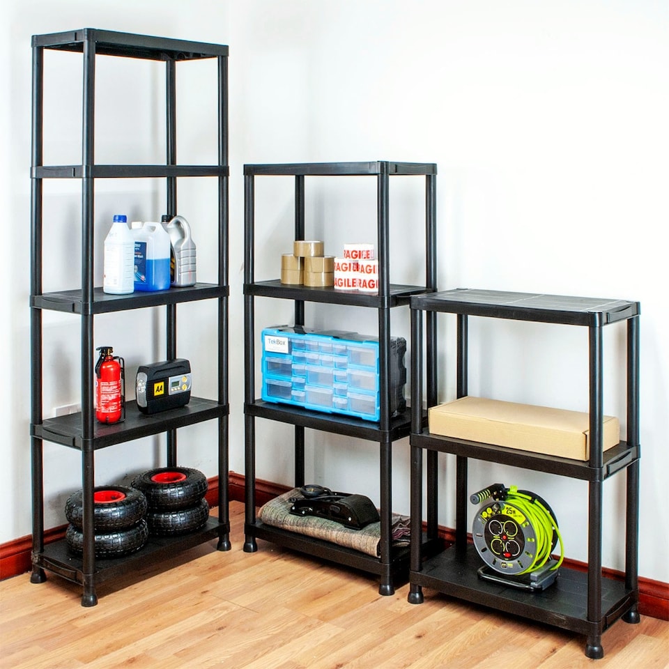 image 1 of TekBox 5 Tier Garage Storage Shelves