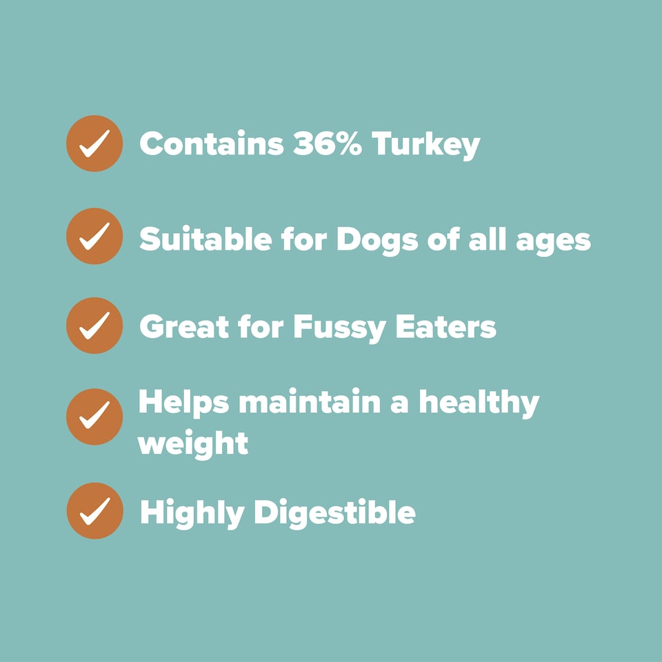 image 1 of Pero Cold Pressed Dog Food - Turkey Slim Down | Brown | 2kg | Turkey | 1