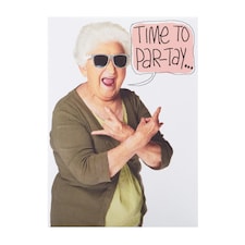 Humour Birthday Card - Par Tay