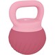 image 1 of SPORTNOW Soft Kettlebell, 8kg Kettle Bell with Anti-Slip Grip for Home Gym | Pink | Pink | 8
