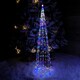 image 5 of Multi Function LED White Tree Cone Trio with 640 Multi Coloured LEDs
