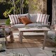image 6 of Yard Holmfirth Canvas Outdoor Cushion | Orange | Pecan