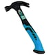 image 2 of 16oz Curved Claw Hammer with Fibreglass Handle Nail Screw Remover Removal