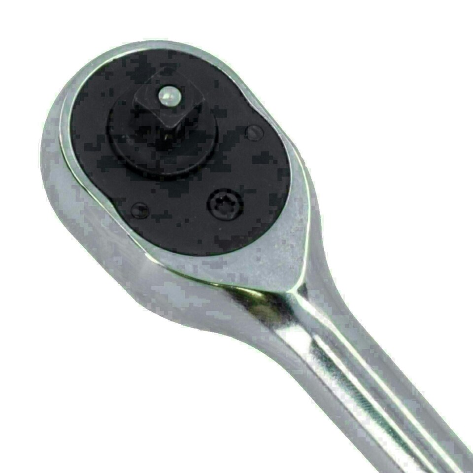 image 1 of 1/4" 3/8" 1/2" Drive Ratchets 72 Teeth Quick Release Socket Drivers 3pc Set