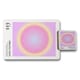 image 1 of Designer Artwork Placemat And Coaster Set Of 12 Pcs With Wood Bottom 11x8
