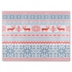 image 1 of Christmas Background With Deer Dining Glass Chopping Board | Multi