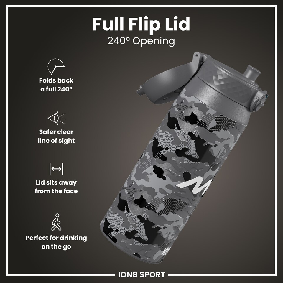 image 1 of MotoGP x Sports Leak Proof Water Bottle, Vacuum Insulated, 750ml (24oz) | Green | MGP Camo | One Size