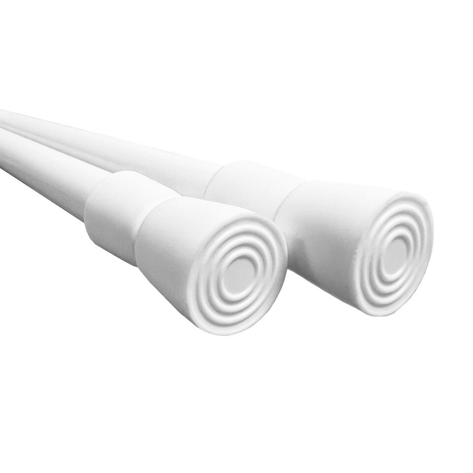 image 1 of Telescopic Cupboard & Fridge Storage Bars 26-43cm Pack of two