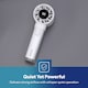 image 8 of GEEPAS Handheld Mini Fan Rechargeable and Portable Pack of 2 - White