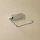 image 2 of Cosmic Wall Toilet Roll Holder with Durable Stainless Steel for Bathroom Silver