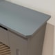 image 4 of Stylish MDF Diamond Grey Radiator Cover - Large