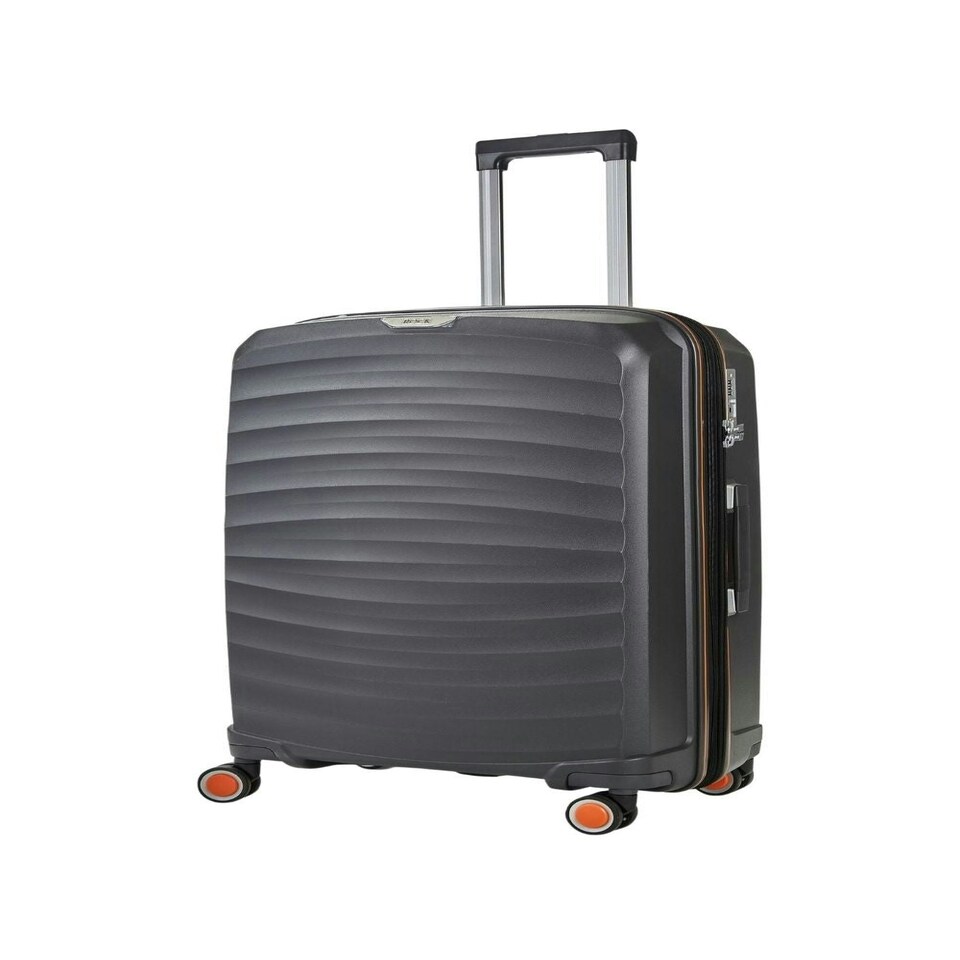 image 1 of Rock Sunwave Medium Suitcase Charcoal